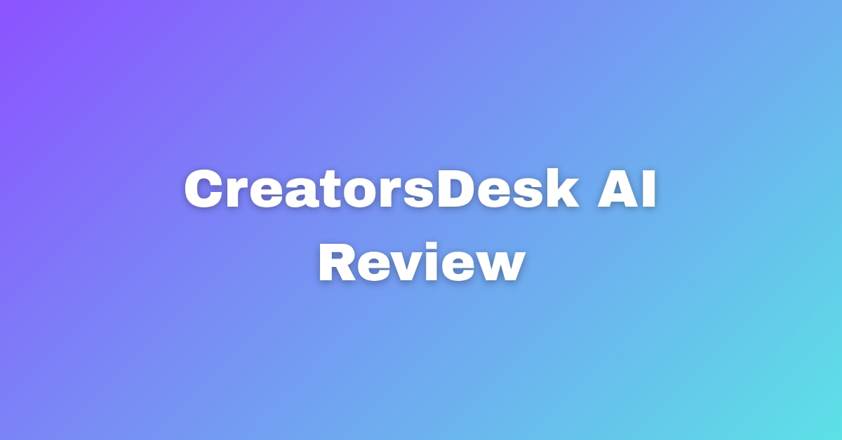 CreatorsDesk AI Review Honest Opinion & Full Guide
In the fast-paced world of digital marketing, con...