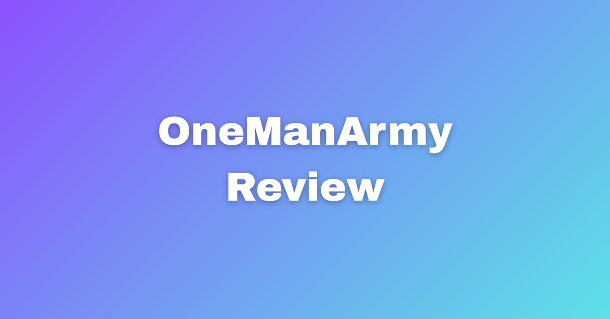 OneManArmy Review Is This the Right Choice for You
Running a digital business, agency, or affiliate ...