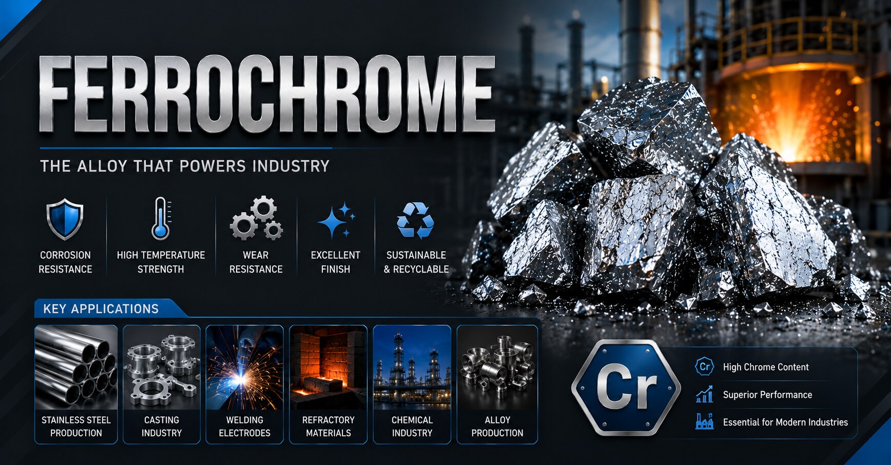 Ferrochrome Price Trend in 2026: Market Stability, Regional Insights, and Future Outlook

The global...