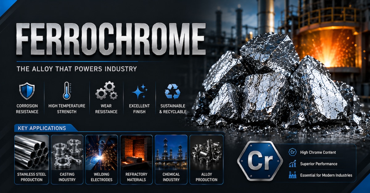Ferrochrome Price Trend in 2026: Market Stability, Regional Insights, and Future Outlook

The global...