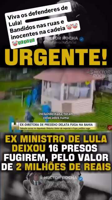 "Alguém sabe me dizer se a QUADRILHA SUPREMA já limpou mais essa sujeira, já livraram a cara de GEDE...