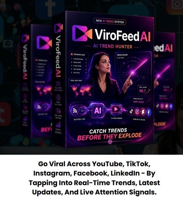 ViroFeed AI Review: Can This AI Tool Really Find Viral Content?



I almost ignored ViroFeed AI. 
Ho...