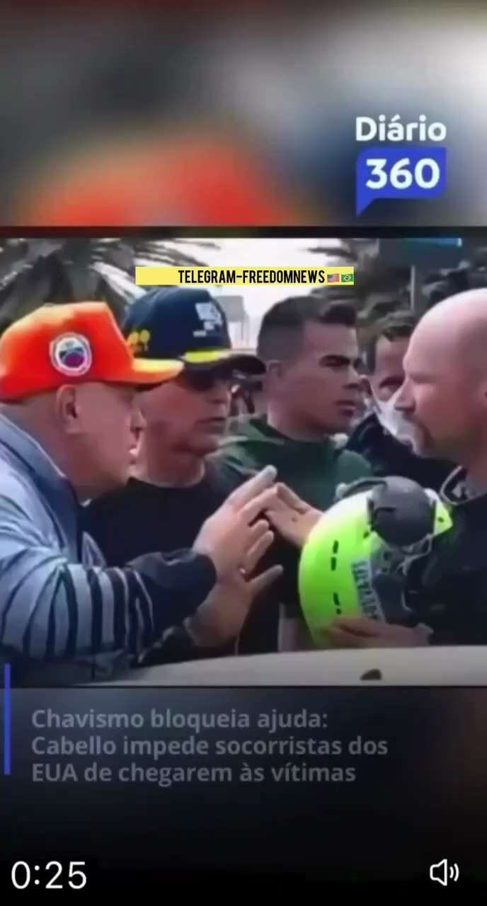 🆘️🇻🇪|VENEZUELA: Diosdado Cabello, uma das principais figuras do regime chavista, bloqueou a passa...