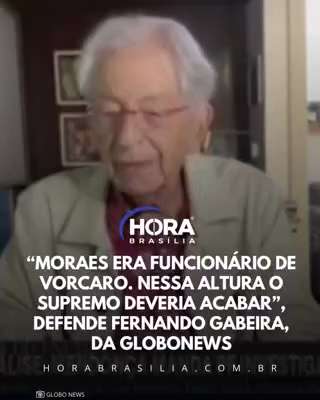 Segundo Fernando Gabeira, Moraes era funcionário de Vorcaro. O contrato de faixada da sua esposa de ...