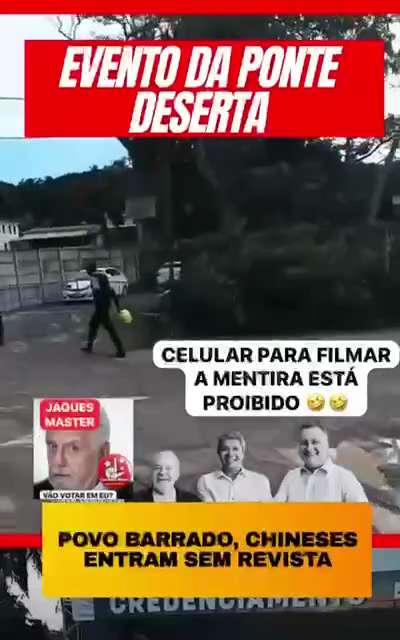 O POVO BRASILEIRO SENDO FEITO DE PALHAÇO.
A ignorância é fenomenal!  

