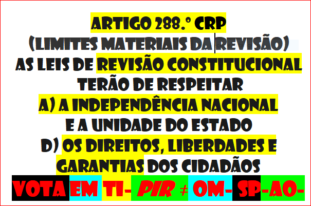 carlossilva17-PORTUGAL 8X cancelado CENSURA N1 EDD on GETTR: REVIS&Atilde;O CONSTITUCIONAL 
CRP LEI 34/87 VIGENTES
N1 ...