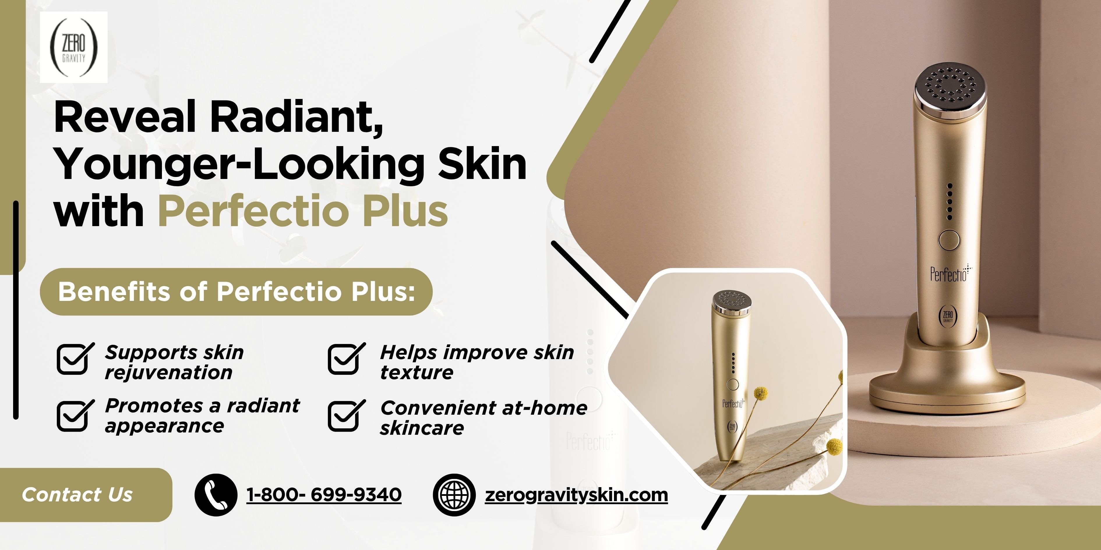 Reveal Radiant, Younger-Looking Skin with Perfectio Plus

Experience advanced infrared LED technolog...