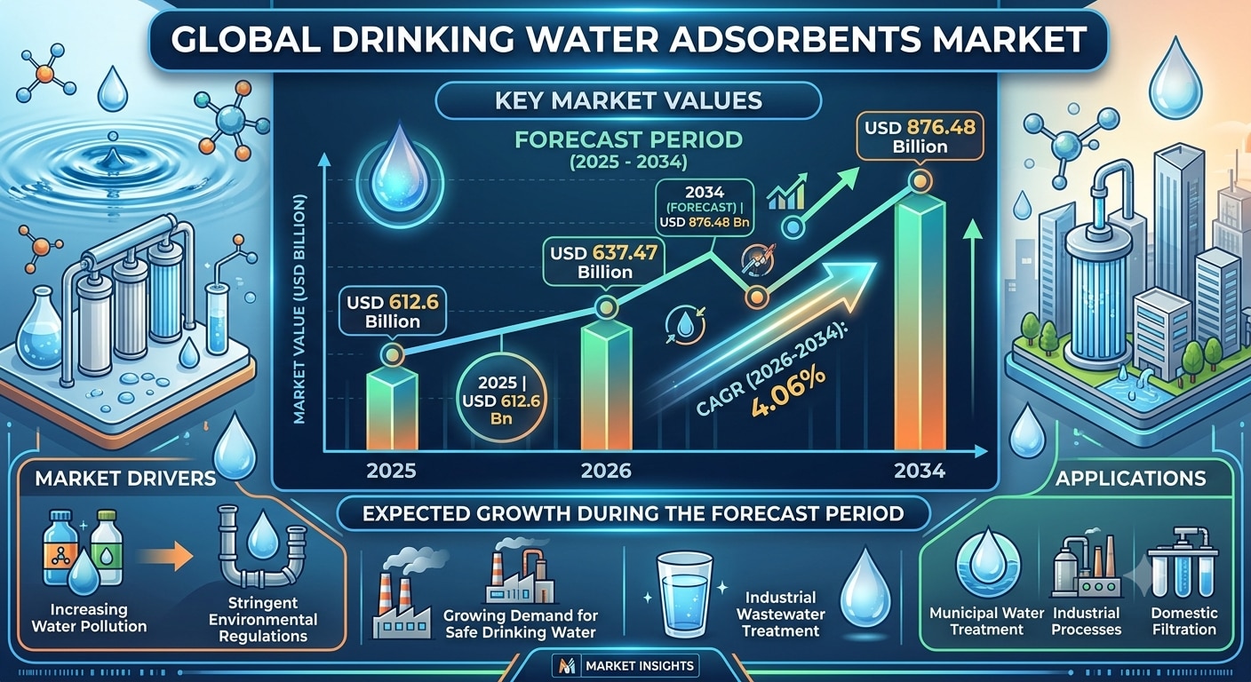 Drinking Water Adsorbents Market Key Trends, Drivers and Forecast 2026–2034

The global Drinking Wat...