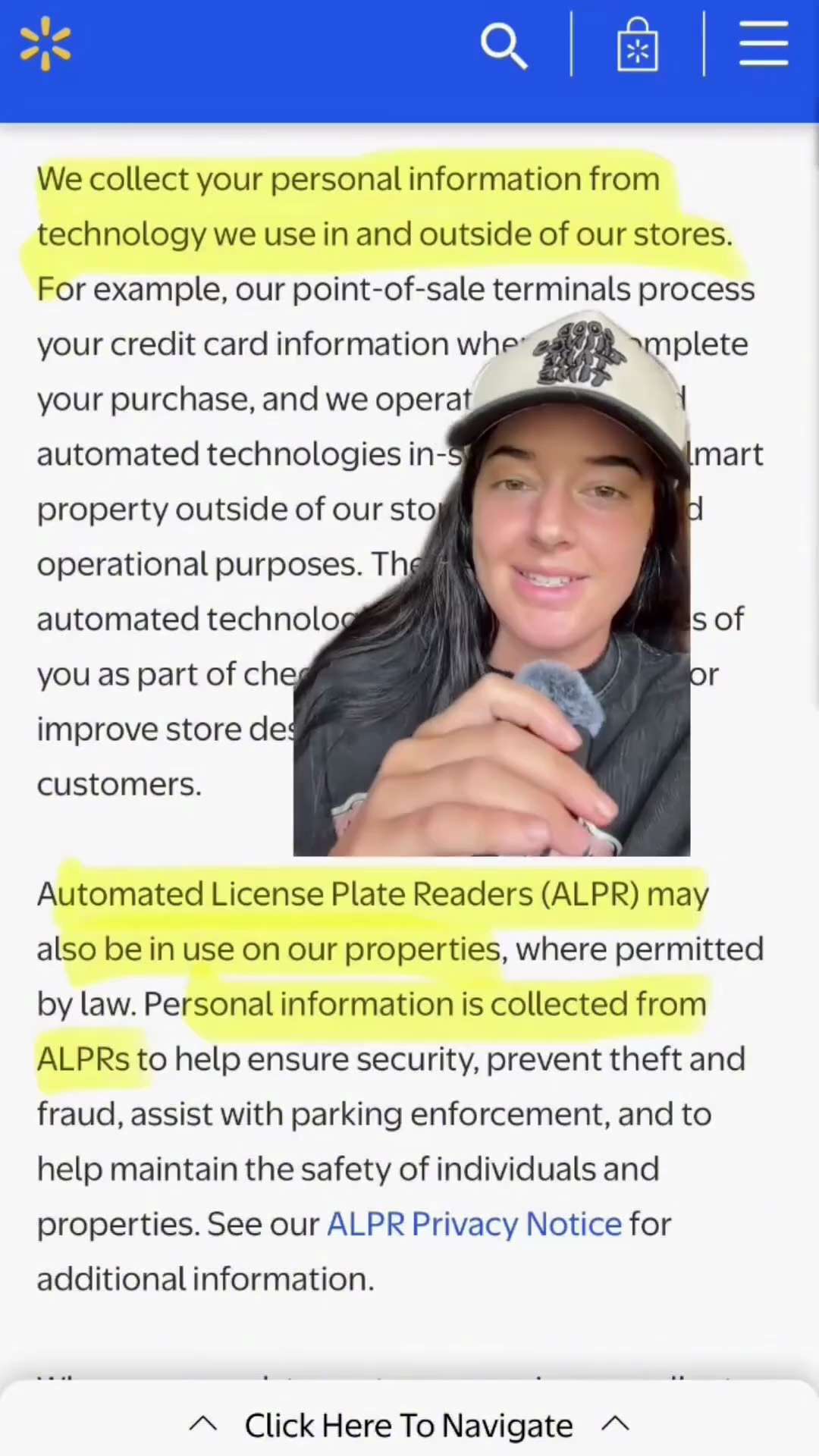 🚨 Walmart just updated their privacy policy and going forward they will be collecting all this info...