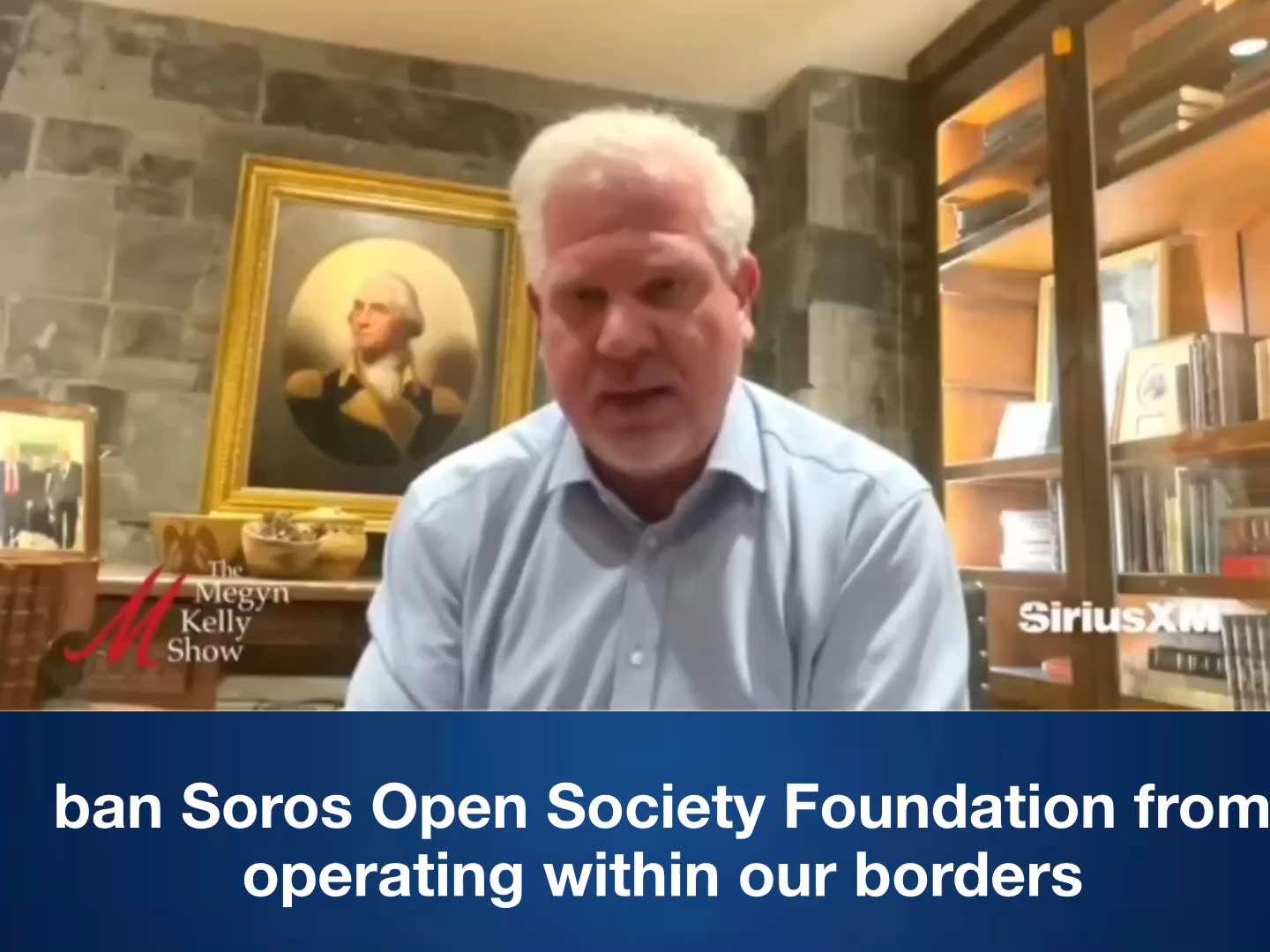 Glenn Beck is calling for George Soros to pay a price by law, he's wondering why he's not banned fro...