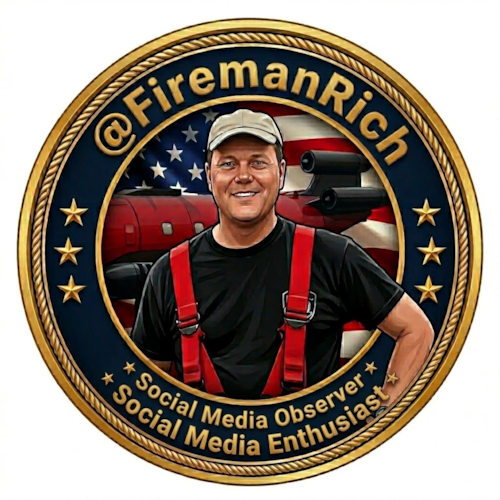 USAF ARFF Firefighter (USAF RET) . . . .  * Social Media Observer * Social Media Enthusiast *   FiremanRich on Rumble: h...