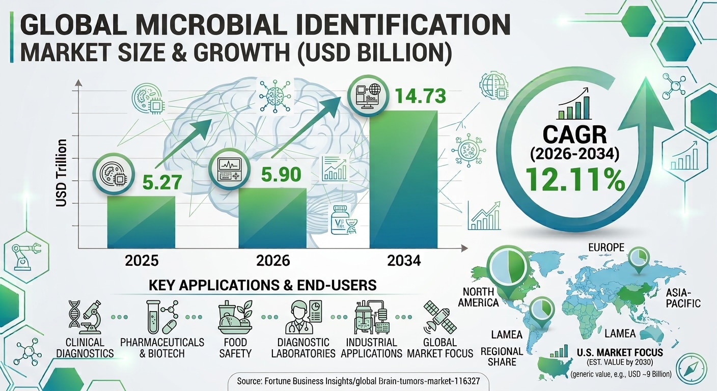 Microbial Identification Market: Global Industry Trends, Market Drivers & 2026–2034 Outlook

Accordi...