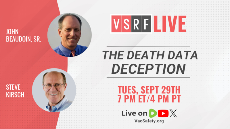 🚨 THIS TUESDAY ON VSRF LIVE

After analyzing more than 1.6 million death certificates, data analyst...