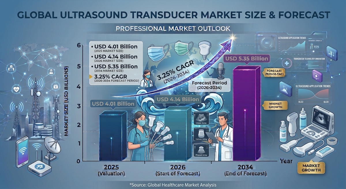 Ultrasound Transducer Market Global Industry Analysis & Forecast, 2026–2034

The global Ultrasound T...