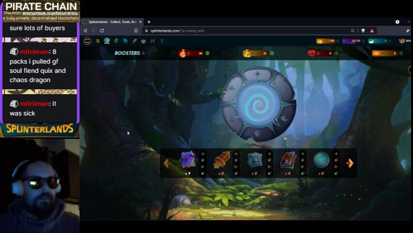 Opening some new packs in the #crypto #NFT game, #splinterlands
from my #livestream on #twitch.

Leg...