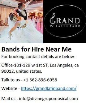 Grand Latin Band offers Bands for Hire Near Me at best price.
Grand Latin Band is known for their wo...