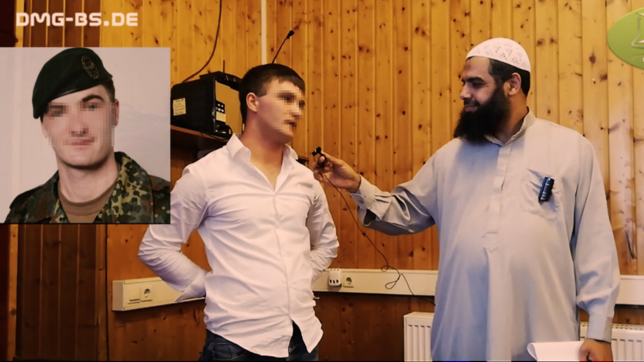 Livestream! Bundeswehrsoldat konvertiert zum Islam!