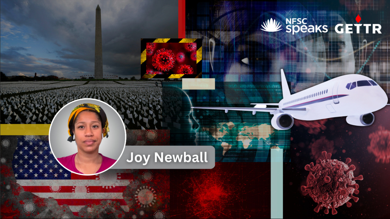 2023.01.07 NFSC Speaks SATURDAY WITH JOY NEWBALL CCP VIRUS AND TRAVEL BANS, NFSC WARNS THE WORLD