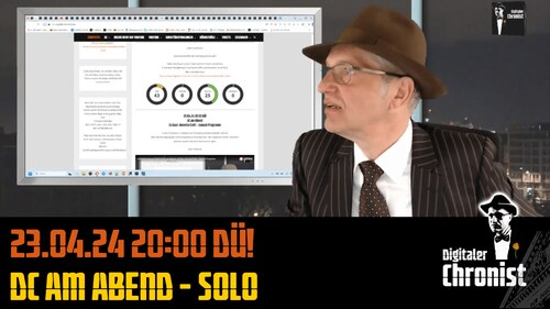 Aufzeichnung vom 29.04.24D DC am Abend