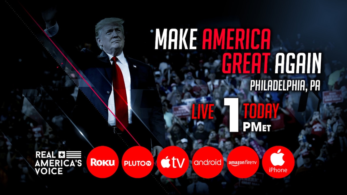 PRESIDENT TRUMP HOSTS MAGA RALLY IN PHILADELPHIA, PA