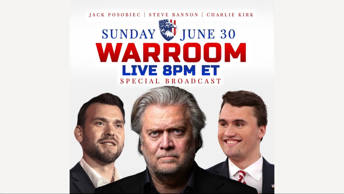 LIVE WarRoom Special Broadcast: NEXT MAN UP: STEVE BANNON, CHARLIE KIRK, AND JACK POSOBIEC