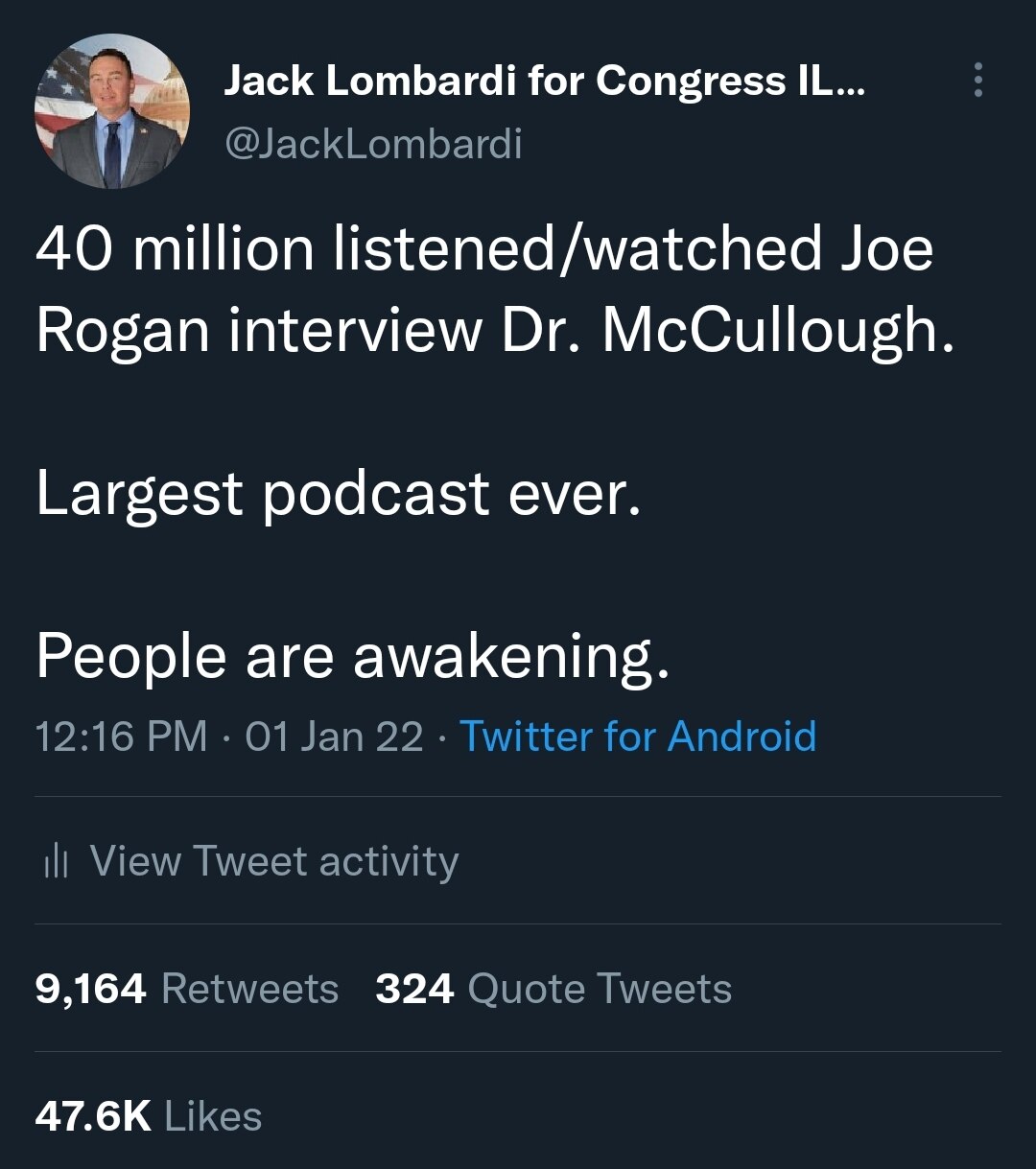 I took a ton of heat from the Left for this Tweet.  

Obviously the Left hates anything going against government narrative.

How we got here #indoctrinated 

Btw, #massformationpsychosis is trending, along with #MassPsychosis