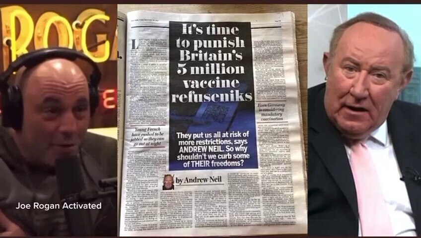 Joe Rogan dropping covid truth bombs 🔥