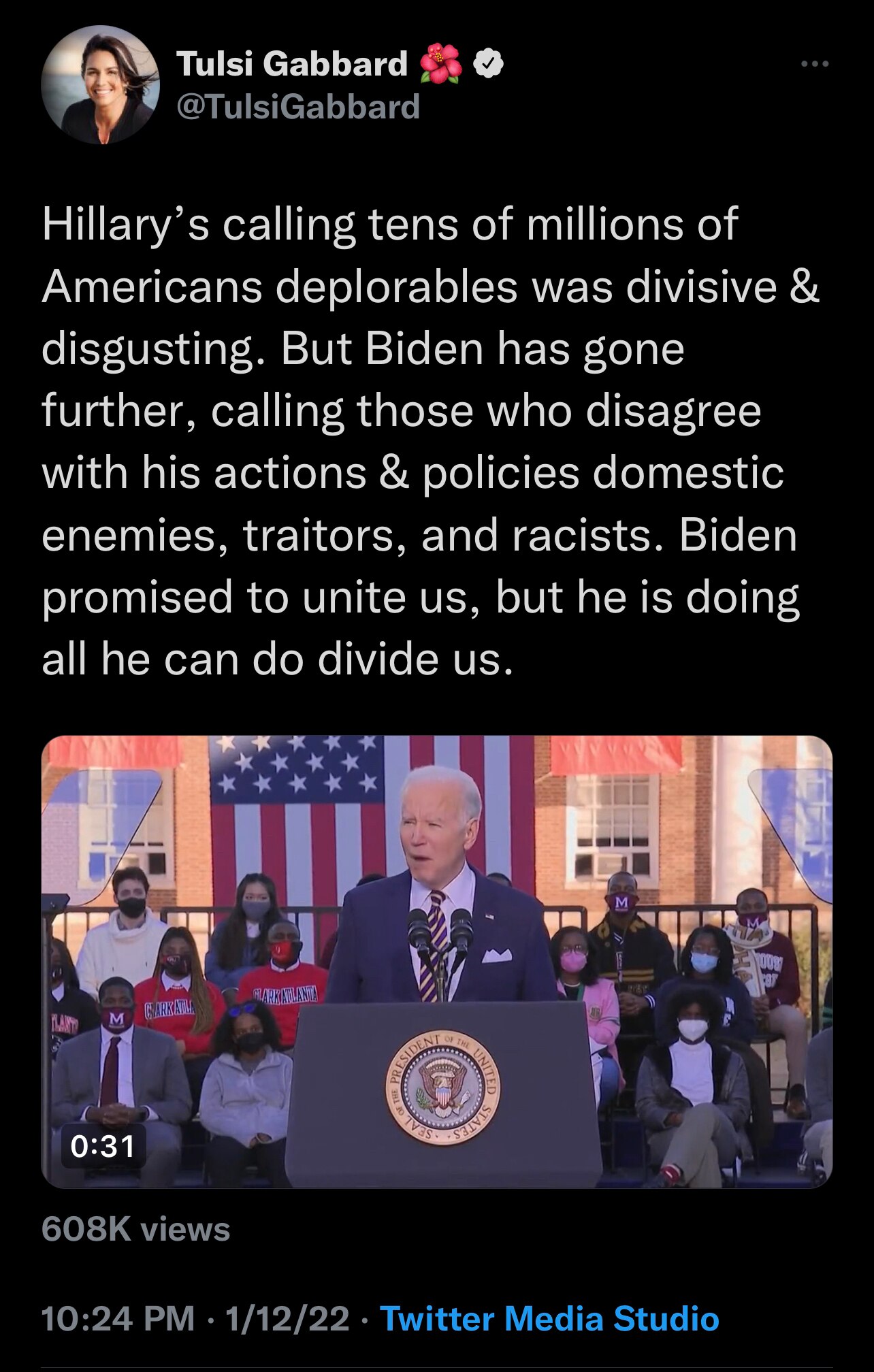 Tulsi Gabbard brings the heat

@TulsiGabbard

#tulsigabbard #bannonswarroom #warroom #deplorables #d...