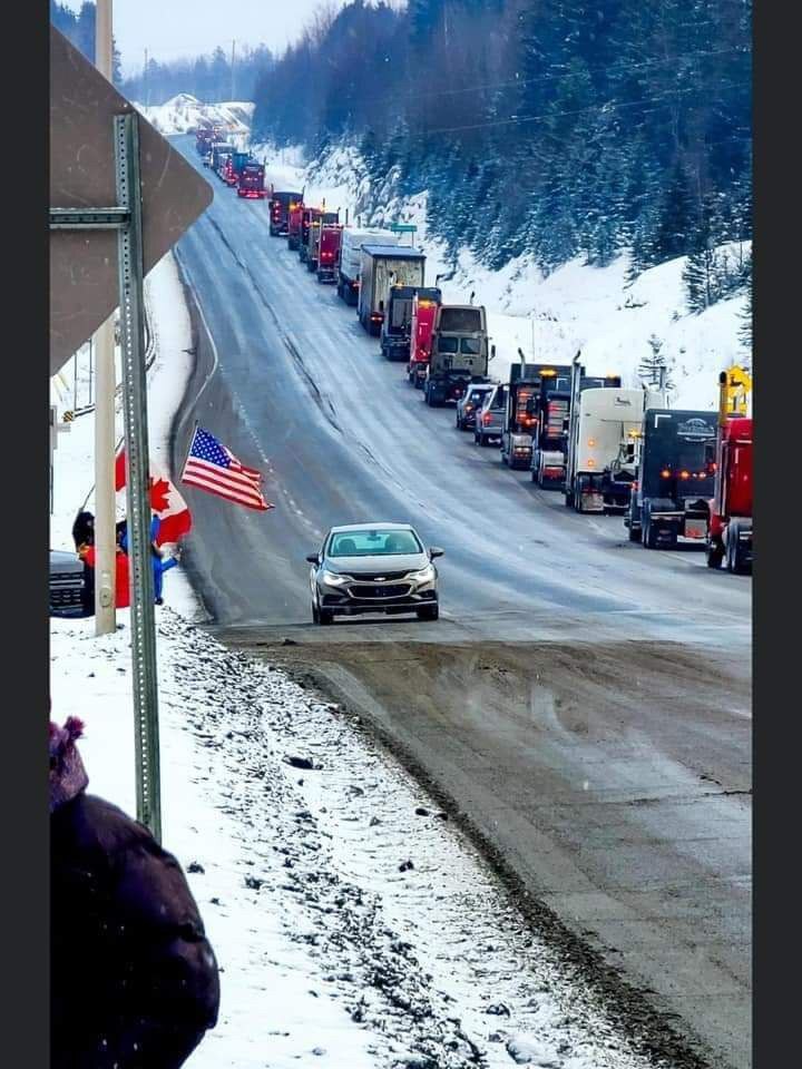 REPOST 👉 If you stand proudly with our truckers!