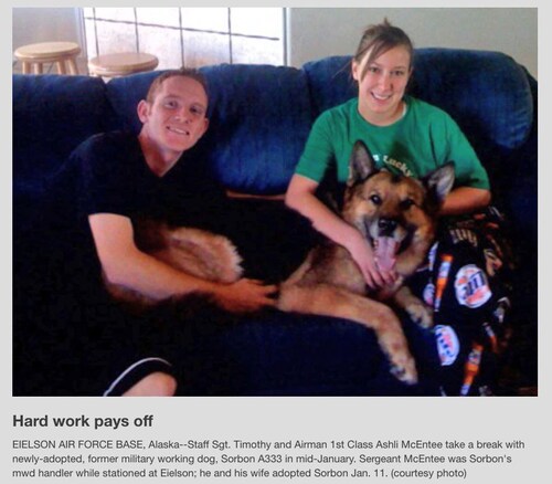 Ashli Babbitt's real name is Ashli McEntee. This was outed today on Twitter and they immediately del...