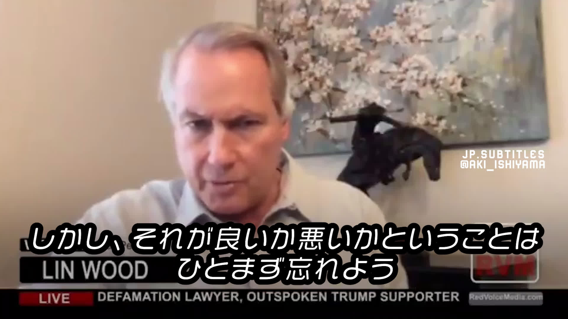 リン・ウッド弁護士（コンピレーション）
"決して希望を失わないように"
"国税庁を廃止して国民にお金を返す必要がある"
"トランプはまだアメリカの大統領である！"