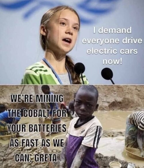 The UK and EU's plan to convert all cars to electric is completely impractical.

There isn't enough ...