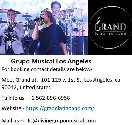 Hire Grand Grupo Musical Los Angeles at nominal rate.
Grand Latin Band is awesome band and one of th...