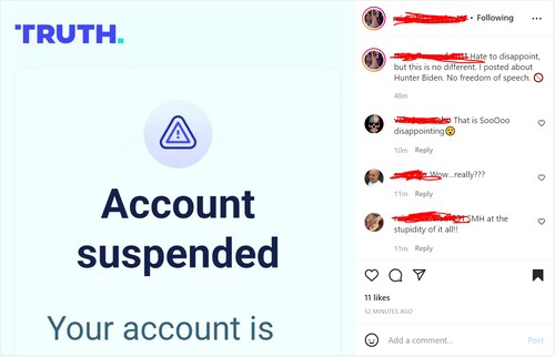 #truthsocial is a lie...