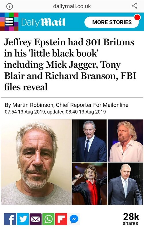🇬🇧 Johanne 🇬🇧 on GETTR : Epstein