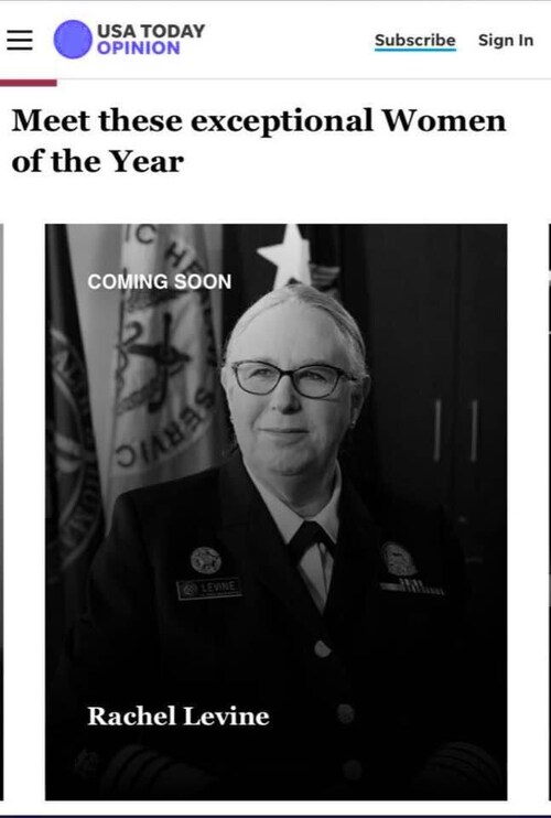 Rachel Levine is a man.  