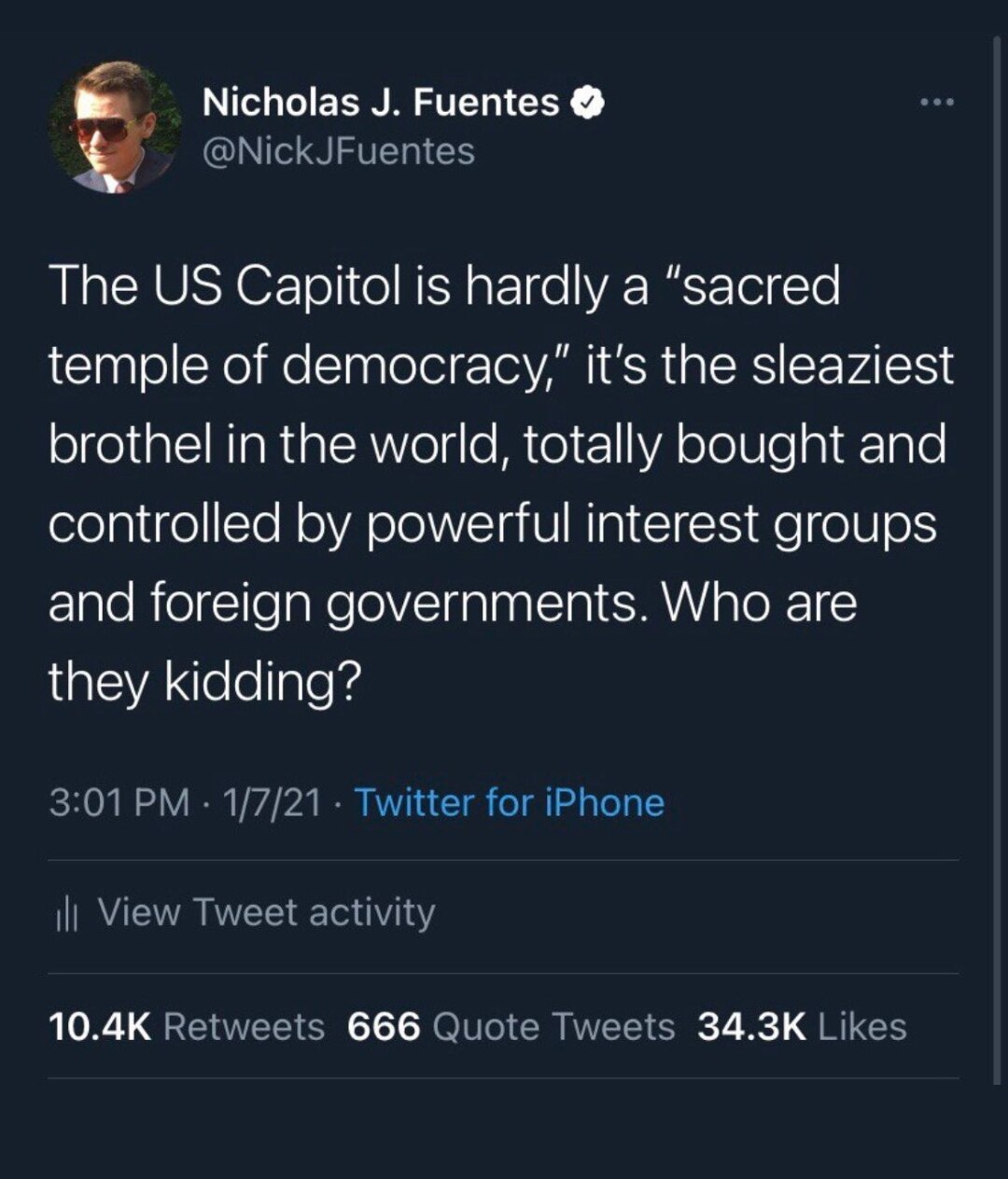 View Wlefave_0's post on GETTR. Join the discussion, share your thoughts, and connect with the community.