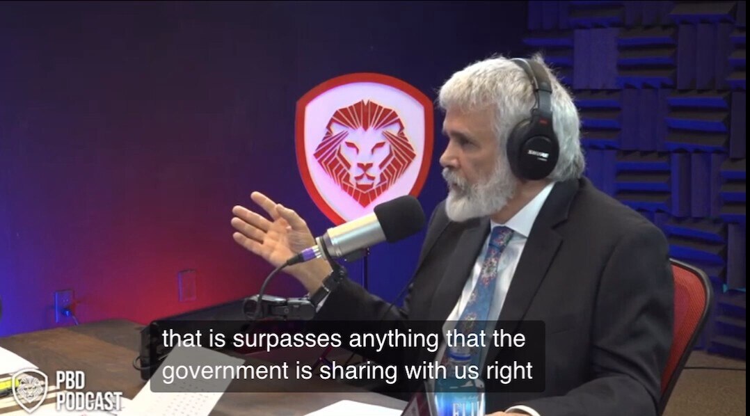 On Patrick Bet-David’s show, Dr Robert Malone points to a very interesting “bread crumb” in the data...