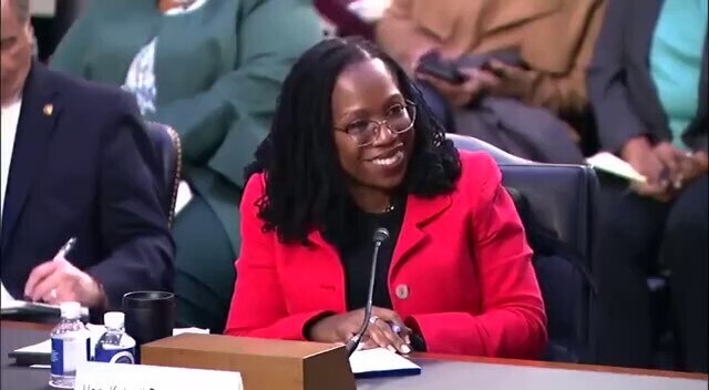 Bidens pro paedophile SCOTUS pick can’t give a definition of a woman.

Not even in legal terms.

🤪