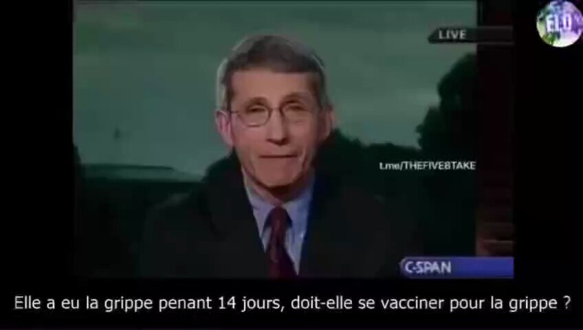 🇫🇷💥 La vidéo que Fauci voudrait voir disparaître à tout jamais 🔥🔥🔥

🇺🇸💥 The video that Fauc...