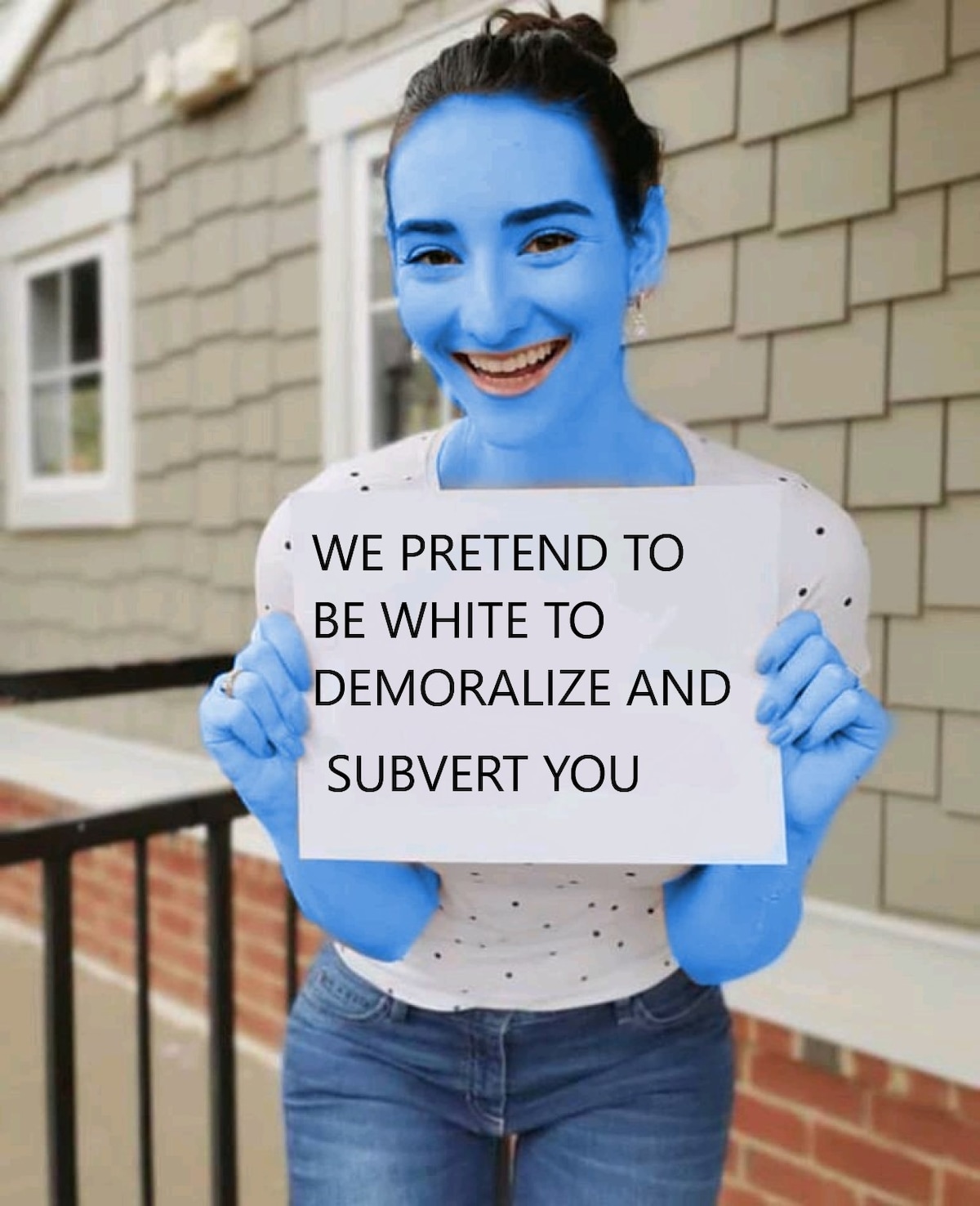 #jews pretend to be white to work their way into your politics and businesses, then the subversion b...