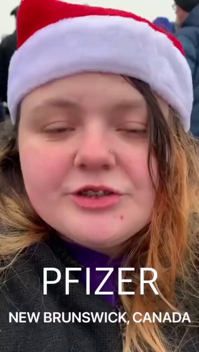  🇨🇦 New Brunswick Canada

Four days after taking the Pfizer shot this Canadian girl Started To Hav...