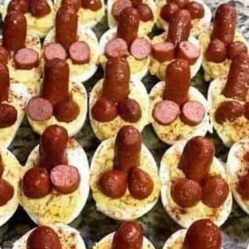 Good food and good people make the world go 'round..
I eat the veggies that get in the way also.