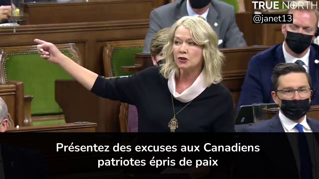 🇨🇦 Canadian MP @CandiceBergenMP calls out @JustinTrudeau for wearing blackface and refusing to spe...