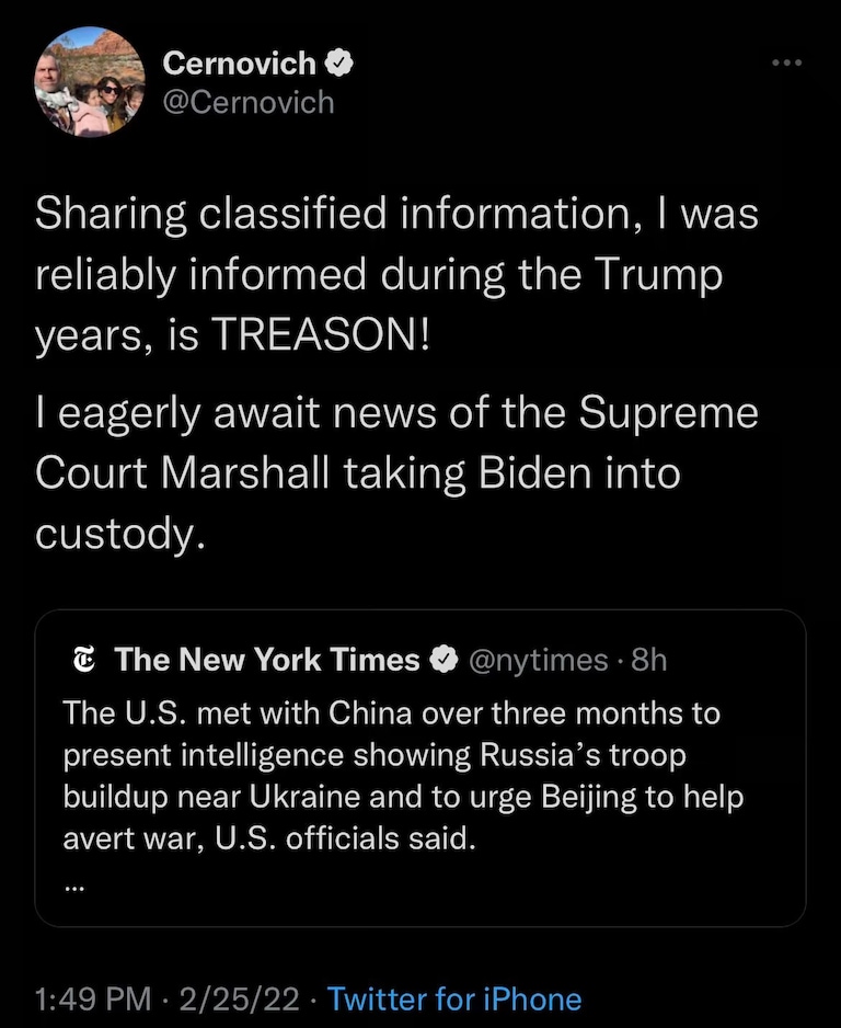Biden begs Xi to get him off the hook — Xi declines — LOL
#xijinping #joebiden #chinasaysnojoe #fjb #bannonswarroom
https://www.nytimes.com/2022/02/25/