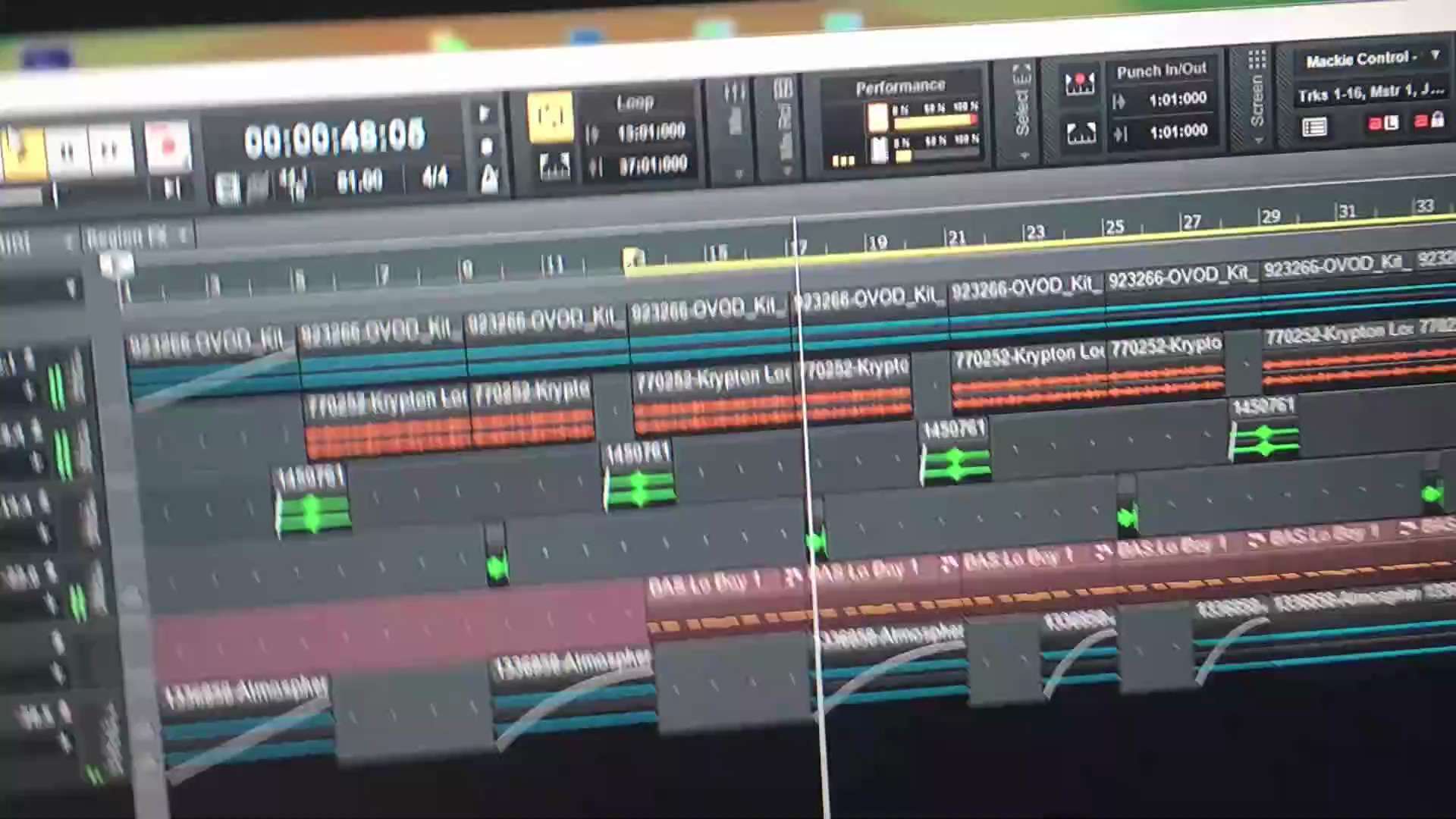 In the studiooooo last night