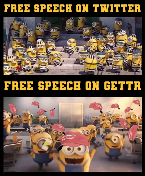 Gettr vs Twitter