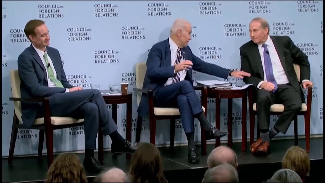 No, Joe Biden. We haven't forgotten when you bragged about 

withholding $ in order to fire a Ukrain...