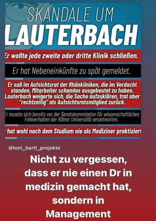 Man muß in der Moralrepublick Germanistan nur genug Dreck am Stecken haben,un Unqualifiziert sei um Minnister zu werden
Die Liste lässt sich beliebig fortsetzen