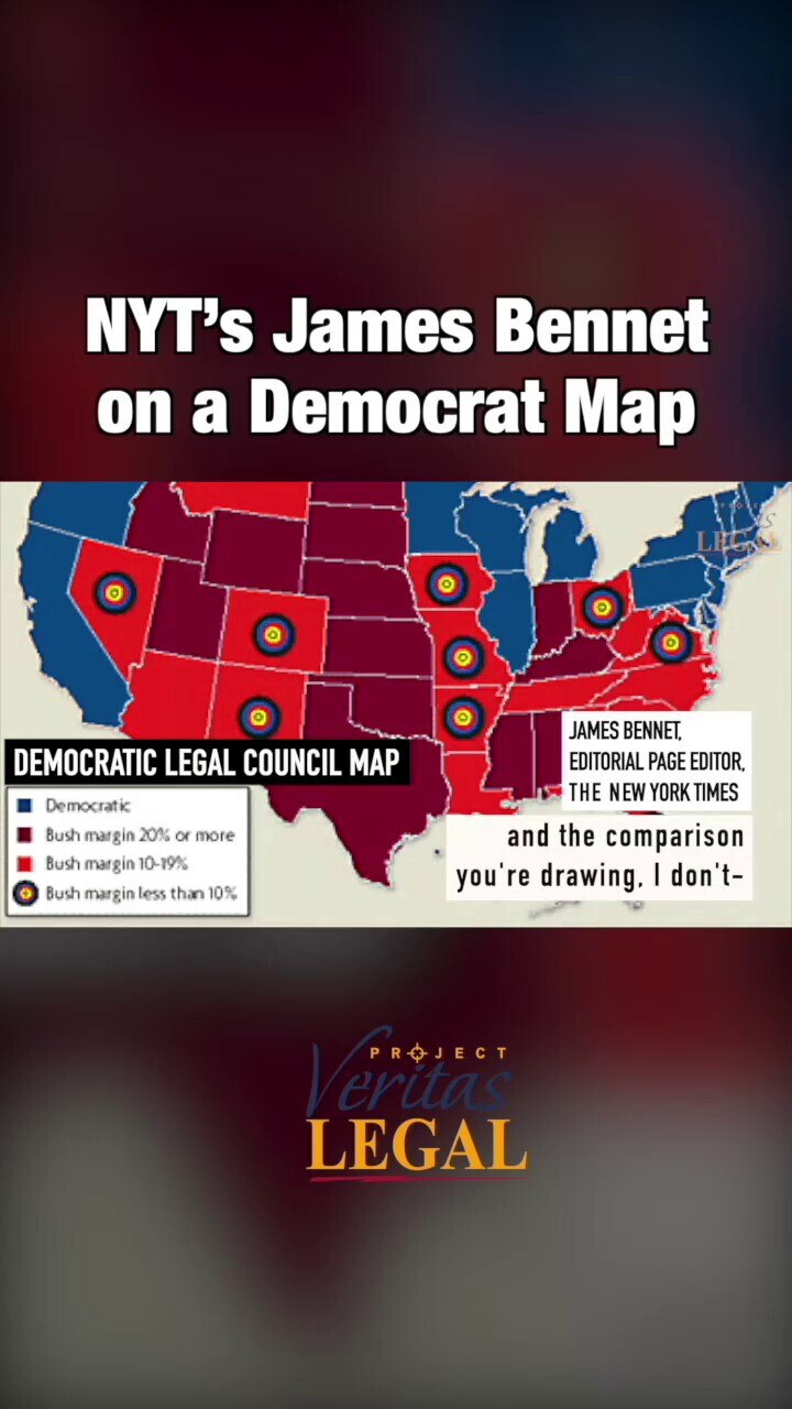 New York Times Editorial Page Editor James Bennett shows Orwellian “Double-Think” in video taped dep...